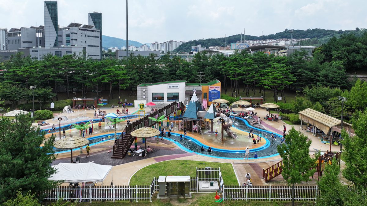 성남 화랑공원 물놀이장